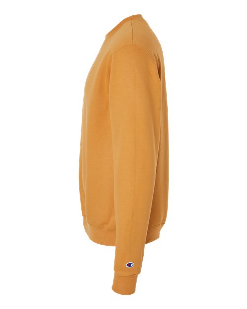 Champion S600 Powerblend Crewneck Sweatshirt - Gold Glint - side