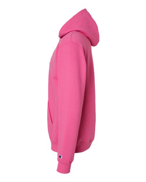 Champion S700 Powerblend Hooded Sweatshirt - Wow Pink - side