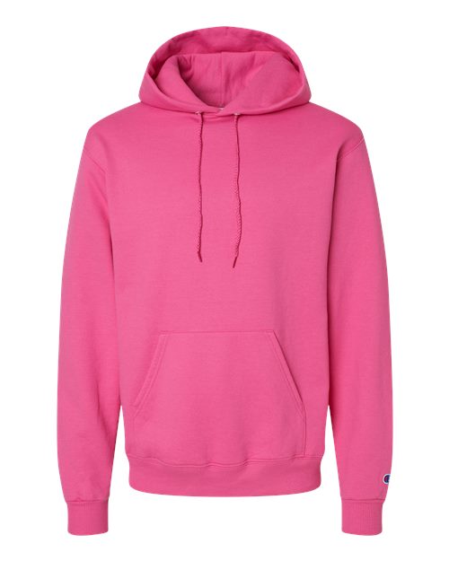Champion S700 Powerblend Hooded Sweatshirt - Wow Pink - flat front