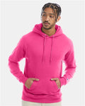 Champion S700 Powerblend Hooded Sweatshirt - Wow Pink - model front