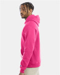 Champion S700 Powerblend Hooded Sweatshirt - Wow Pink - model side