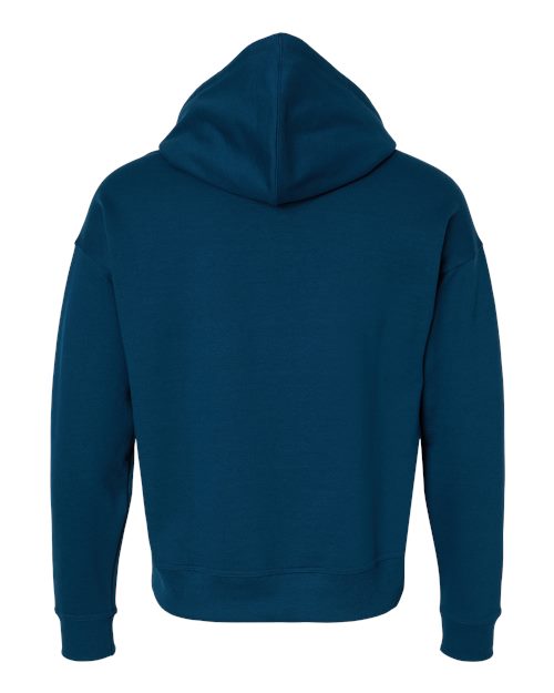 Champion S760 Women's Powerblend Hooded Sweatshirt - Late Night Blue - back