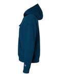 Champion S760 Women's Powerblend Hooded Sweatshirt - Late Night Blue - side