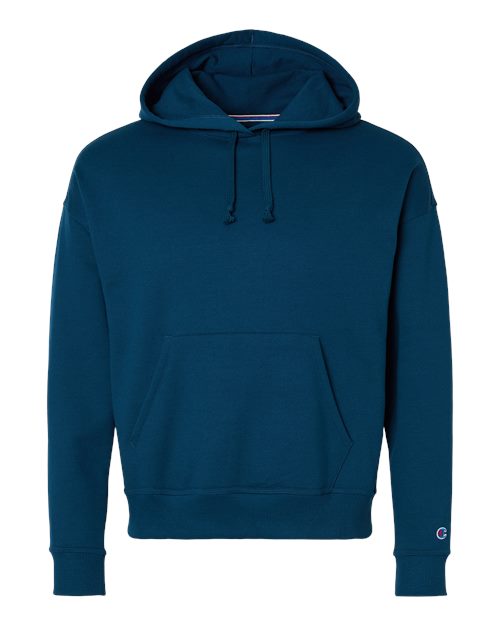 Champion S760 Women's Powerblend Hooded Sweatshirt - Late Night Blue - front