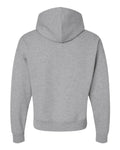 Champion S760 Women's Powerblend Hooded Sweatshirt - Light Steel - back