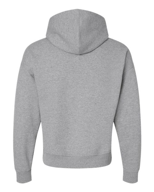 Champion S760 Women's Powerblend Hooded Sweatshirt - Light Steel - back