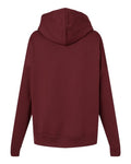 Champion S760 Women's Powerblend Hooded Sweatshirt - Maroon - back