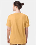 Hanes GDH100 Men's Garment-Dyed T-Shirt - Artisan Gold - model back