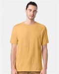 Hanes GDH100 Men's Garment-Dyed T-Shirt - Artisan Gold - model front