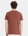 Hanes 4980 Perfect-T T-Shirt - Canyon Rock Brown - model back
