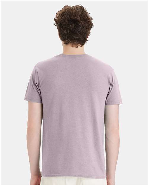 Hanes 4980 Perfect-T T-Shirt - Iced Mocha - model back
