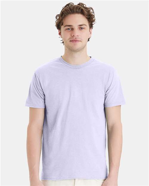 Hanes 4980 Perfect-T T-Shirt - Urban Lilac - model front