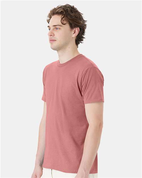 Hanes 4980 Perfect-T T-Shirt - Mauve - model side