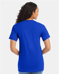 Hanes 5280 Essential-T T-Shirt - Athletic Royal - model back