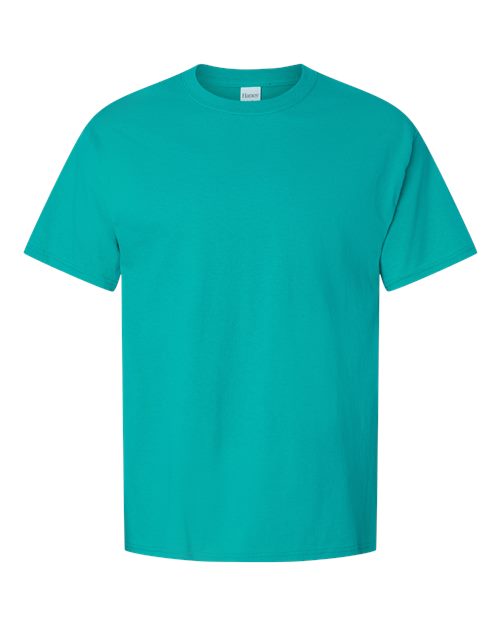 Hanes 5280 Essential-T T-Shirt - Athletic Teal - flat front