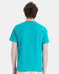 Hanes 5280 Essential-T T-Shirt - Athletic Teal - model back