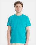 Hanes 5280 Essential-T T-Shirt - Athletic Teal - model front