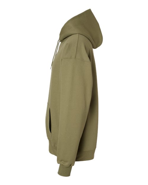 Hanes F170 Ultimate Cotton Hooded Sweatshirt - Oregano - side