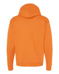 Hanes P170 EcoSmart Hooded Sweatshirt - Tennessee Orange - back