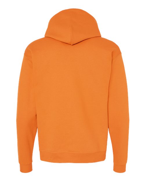 Hanes P170 EcoSmart Hooded Sweatshirt - Tennessee Orange - back