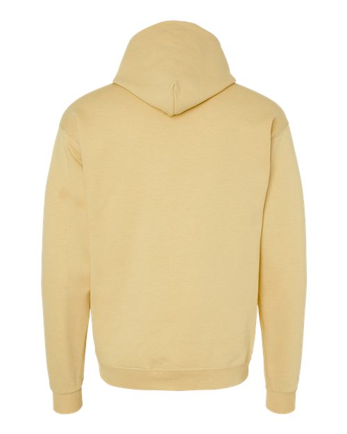 Hanes P170 EcoSmart Hooded Sweatshirt - Athletic Gold - back