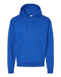 Hanes P170 EcoSmart Hooded Sweatshirt - Athletic Royal - flat front