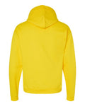 Hanes P170 EcoSmart Hooded Sweatshirt - Athletic Yellow - back