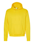 Hanes P170 EcoSmart Hooded Sweatshirt - Athletic Yellow - flat front
