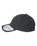 Infinity Her CASSIE Women's Pigment-Dyed with Fashion Undervisor Cap - Black/ Leopard - side