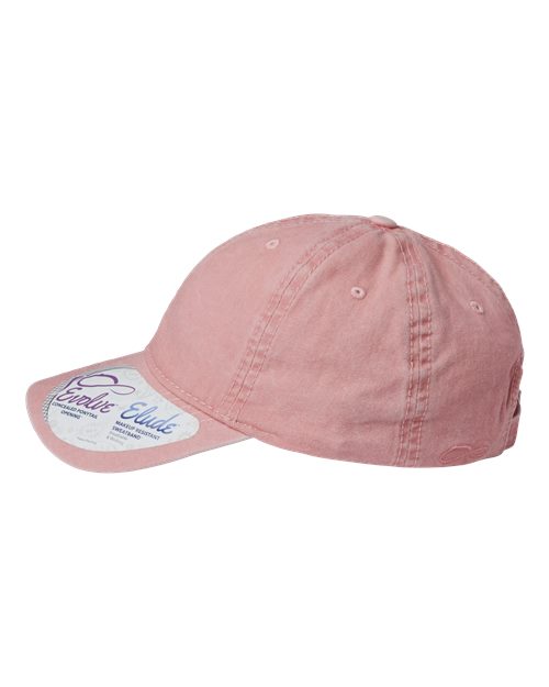 Infinity Her CASSIE Women's Pigment-Dyed with Fashion Undervisor Cap - Dusty Pink/ Floral - side