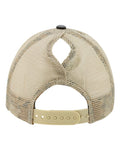 Infinity Her TESS Women's Washed Mesh-Back Cap - Black/ Leopard - back