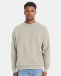 Hanes RS160 Unisex Perfect Sweats Crewneck Sweatshirt - Sand - model front