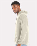 Hanes RS170 Unisex Perfect Sweats Hooded Sweatshirt - Sand - model side
