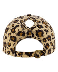 Infinity Her HATTIE Women's Unstructured Fashion Prints Cap - Leopard - back