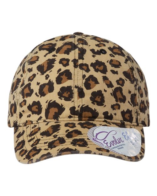 Infinity Her HATTIE Women's Unstructured Fashion Prints Cap - Leopard - front