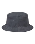Atlantis Headwear GEO Sustainable Bucket Hat - Dark Grey - side