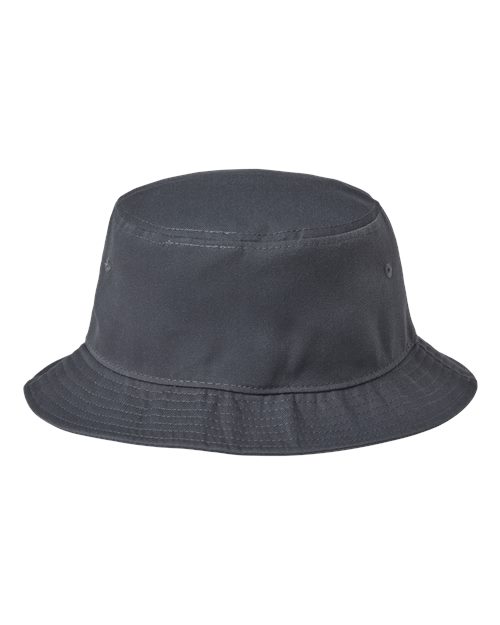 Atlantis Headwear GEO Sustainable Bucket Hat - Dark Grey - front