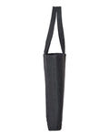 OAD OAD106R Midweight Recycled Gusseted Tote - Steel Grey - side