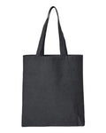 OAD OAD106R Midweight Recycled Gusseted Tote - Steel Grey - front