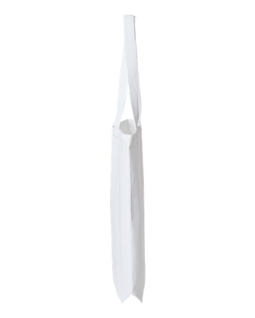 OAD OAD106R Midweight Recycled Gusseted Tote - White - side