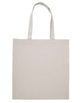 OAD OAD113R Midweight Recycled Tote Bag - Recycled Natural - back