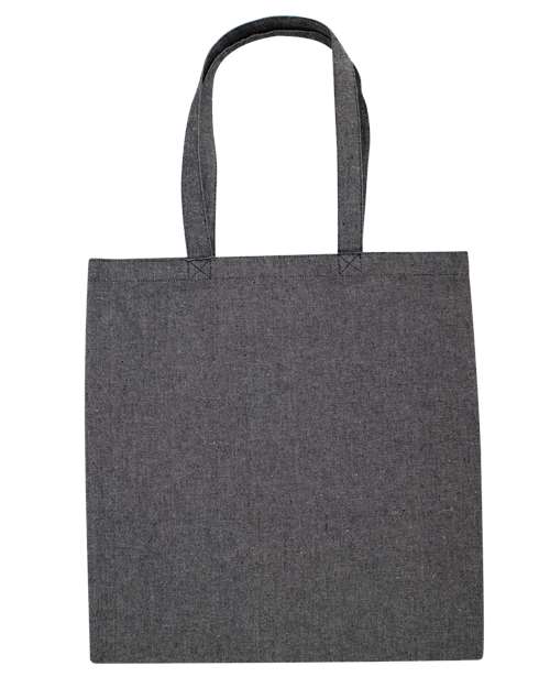 OAD OAD113R Midweight Recycled Tote Bag - Steel Grey - front