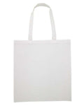OAD OAD113R Midweight Recycled Tote Bag - White - back