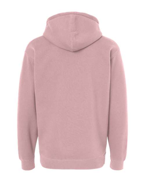 Independent Trading Co. IND4000 Heavyweight Hooded Sweatshirt - Dusty Pink - back