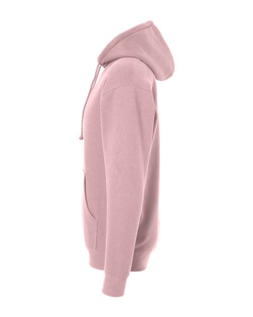 Independent Trading Co. IND4000 Heavyweight Hooded Sweatshirt - Dusty Pink - side