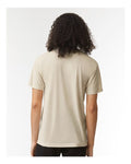 American Apparel TR401 Unisex Triblend Track Tee - Tri-Cream - model back