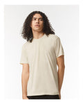 American Apparel TR401 Unisex Triblend Track Tee - Tri-Cream - model front