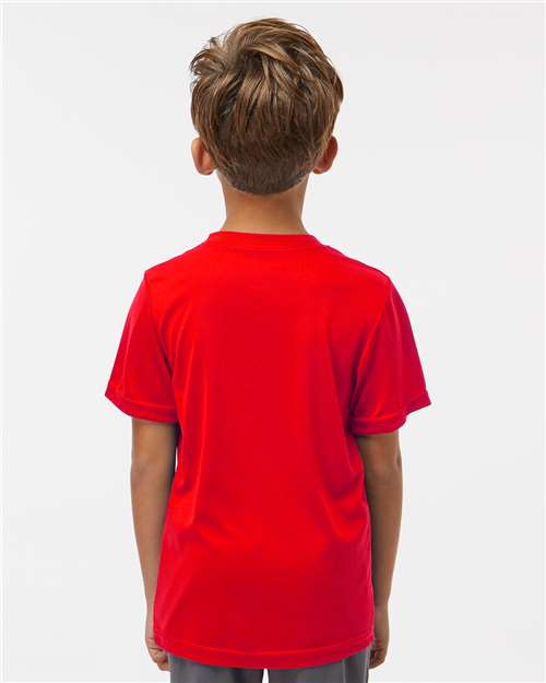 Augusta Sportswear 791 Youth Nexgen Performance T-Shirt - Scarlet - model back