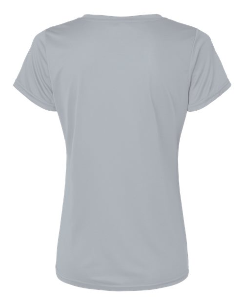 Augusta Sportswear 1790 Women's Nexgen Performance V-Neck T-Shirt - Silver - back