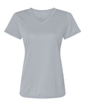 Augusta Sportswear 1790 Women's Nexgen Performance V-Neck T-Shirt - Silver - front